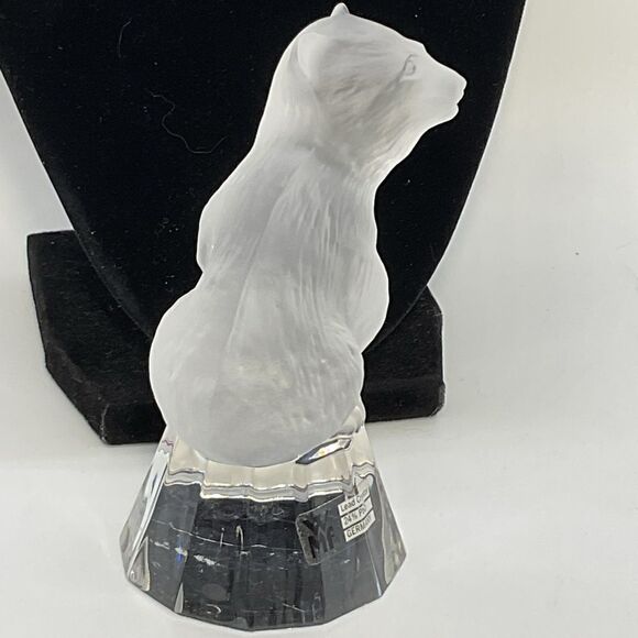 Vintage WMF Crystal Bear Figurine - Picture 7 of 7